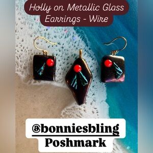 Bonnie’s Bling One Of A Kind Fused Glass Jewelry and Accessories to Wear.